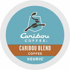 Coffee, Caribou Blend, K-Cup, 24/BX, Brown