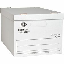 Storage File Boxes, Ltr/Legal, 350 lb, 12"x15"x10", 12/CT, WE