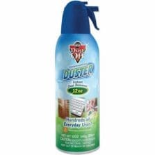 Compressed Gas Duster, 10 oz, 12/DZ