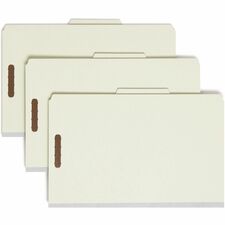 Classification Folder, 1Div-2"Exp, 2/5 Cut, Lgl, 10/BX, GYGN