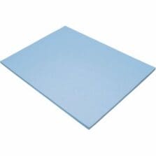 Construction Paper, 76lb., 18"x24", 50/PK, Sky Blue