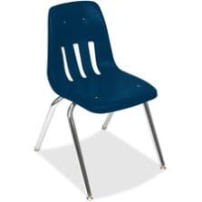 Chair, Stack, 1st-4th Grade, 17-3/8"x16-1/2"x26-7/8", 5/CT, BE