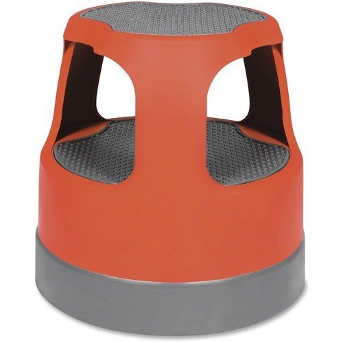 Scooter Stool, 300 lb Cap, 15", Red