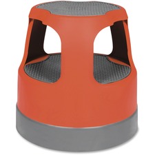 Scooter Stool, 300 lb Cap, 15", Red