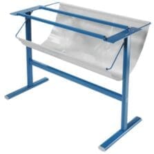 Rotary Trimmer Stand, 43"Wx14"Lx34-1/2"H, Blue
