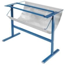 Rotary Trimmer Stand, 58"Wx14"Lx34-1/2"H, Blue