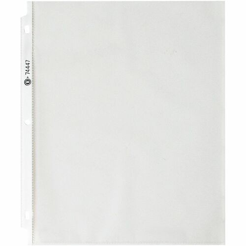 Sheet Protectors, Top Load, 2.0mil, 11"x8-1/2", 100/PK, Semi-CL