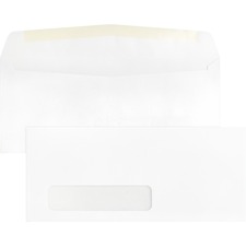 Window Envelopes, No 10., Side Seam, 4-1/8"x9-1/2", 500/BX, White