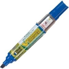 Whiteboard Marker, Refillable, Chisel Point, 12/BX, Blue