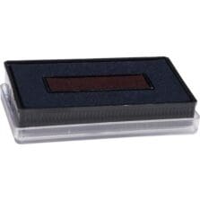 Pad Replacement, f/ 40330 Date Stamp, Red/Blue