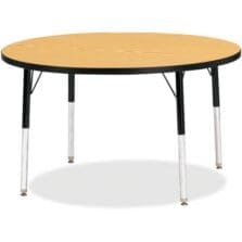 Round Activity Table, 42", Oak