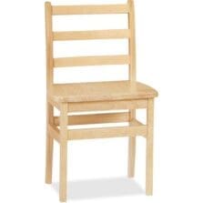 Ladderback Chair, 16" Seat, 29x16"x16", Baltic
