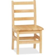 Ladderback Chair, 12" Seat, 24.5"x14.5"x13.5", Baltic