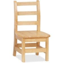Ladderback Chair, 10" Seat, 22.5"x13"x13.5", Baltic