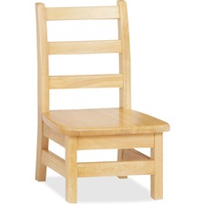 Ladderback Chair, 8" Seat, 20.5"x13"x13.5", Baltic