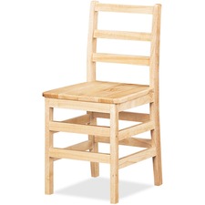 Ladderback Chair, 18" Seat, 33"x17"x18", Baltic