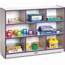 Mobile Single Storage, Super Sized, 35.5"x48"x15", Purple