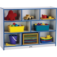 Mobile Single Storage, Super Sized, 35.5"x48"x15", Blue