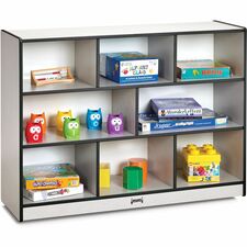 Mobile Single Storage, Super Sized, 35.5"x48"x15", Black