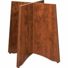 Base, f/42"/48" Dia Tops, Box 2/2, 24"x24"x29", Cherry