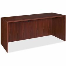 Credenza Shell, 72"x24"x29-1/2", Mahogany