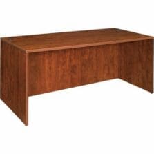 Rectangular Desk Shell, 66"x30"x29-1/2", Cherry