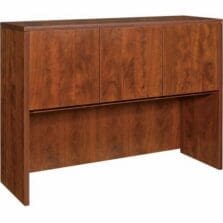 Hutch w/Doors, 48"x15"x36", Cherry