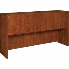 Hutch w/Doors, 66"x15"x36", Cherry
