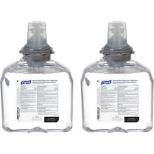 Foam Refill, f/PURELL TFX Dispensers, 1200ml, 2/CT, Clear