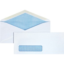 Security Window Envelopes, No. 10", 4-1/8"x9-1/2", 500/BX, WE