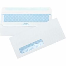 Self-Seal Envelopes, No.10, Std.Window, 4-1/2"x9-1/2", 500/BX, WE
