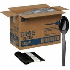 Spoon Refill, f/Mini SmartStock Dispenser, 40/PK, 24PK/CT, BK