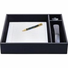 Conference Room Organizer, 12-3/4"x12-3/5"x2-2/5", BK