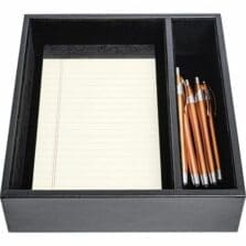 Pad Organizer, Junior, 9-3/5"x8-3/4"x2-3/5", BK