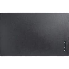 Desk Mat, No Rails, 38"x24"x1/4", BK