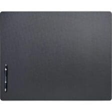 Desk Mat, No Rails, 24"x19"x1/4", BK