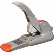 Heavy-Duty Stapler, 170 Sht Capacity, Silver/Orange