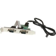 2 x 9-pin DB-9 RS-232 Serial - Male - 1 x 9-pin IDC Serial - Female - 1 Each
