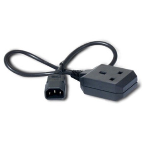 230 V AC - Black - 2 ft Cord Length - 1 Each