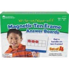 Magnetic Ten-Frame Answer Boards, Ages 5 and Up, 104 Pieces