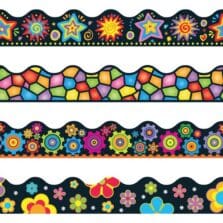 Trimmers, Brights on Black, 156', AST