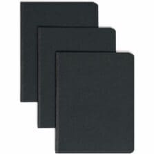 Report Cover, Pressboard, 3" Cap, 9-7/8"x12-3/8", Black