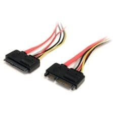 12IN 22 PIN SATA POWER AND DATA EXTENSION CABLE