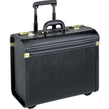 Catalog Case w/Wheels, Oversized, 22"x8"x14", Black
