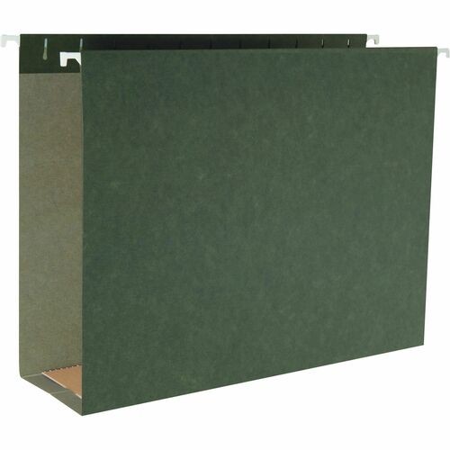 Hanging File Folders, Ltr, 1/5 Tab, 3" Exp, 25/BX, SDGN