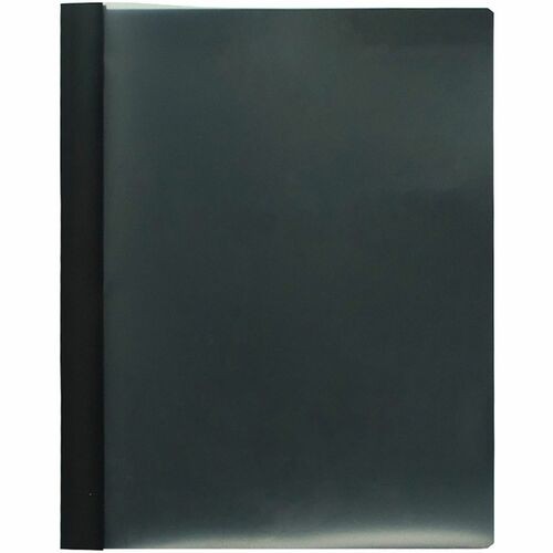 Report Covers, Clear Front, 1/2" Cap, 8-1/2"x11", 25/BX, BK