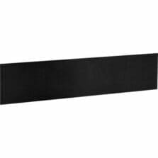 Tackboard, for 72"Hutch, 69"x3/4"x16-1/2", Black