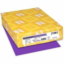 Copy Paper, 24 lb, 8-1/2"x11", 500 Sheets, Gravity Grape