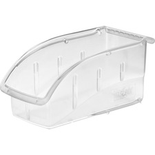Supply Bin, 5-1/2"x10-7/8"x5-1/4", Clear