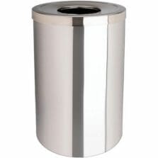 Waste Receptacle, 30 Gal, 20"Diax31-1/2"H, Stainless Steel